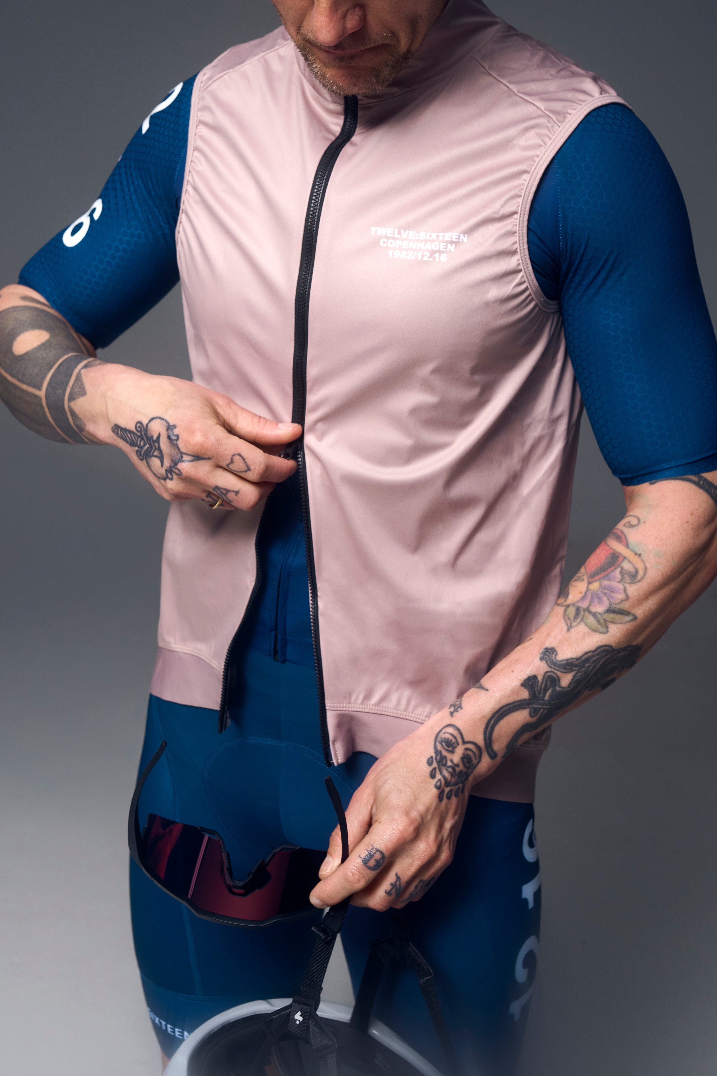 Men's Sky Pro Jersey Blue - Herre Cykeltrøje
