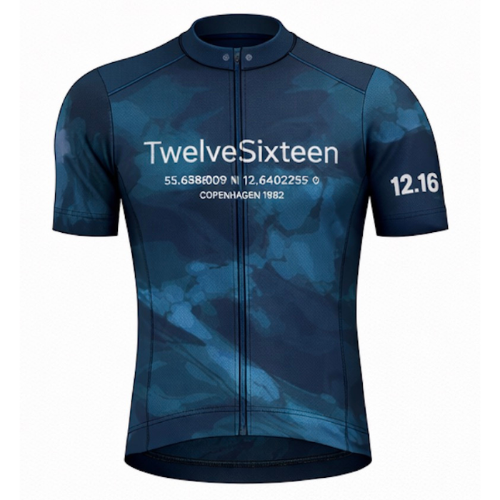 Men's Sky Pro Jersey Multi Grafik Blue | 12Sixteen