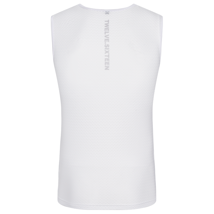 White baselayer with twelvesixteen logo