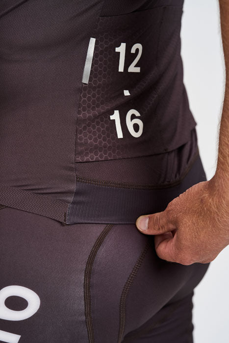 Men's Sky Pro Jersey Dark Brown - Herre Cykeltrøje