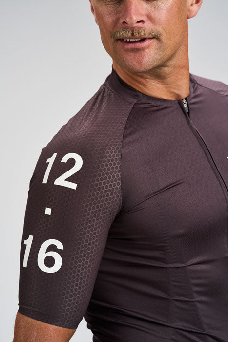 Men's Sky Pro Jersey Dark Brown - Herre Cykeltrøje