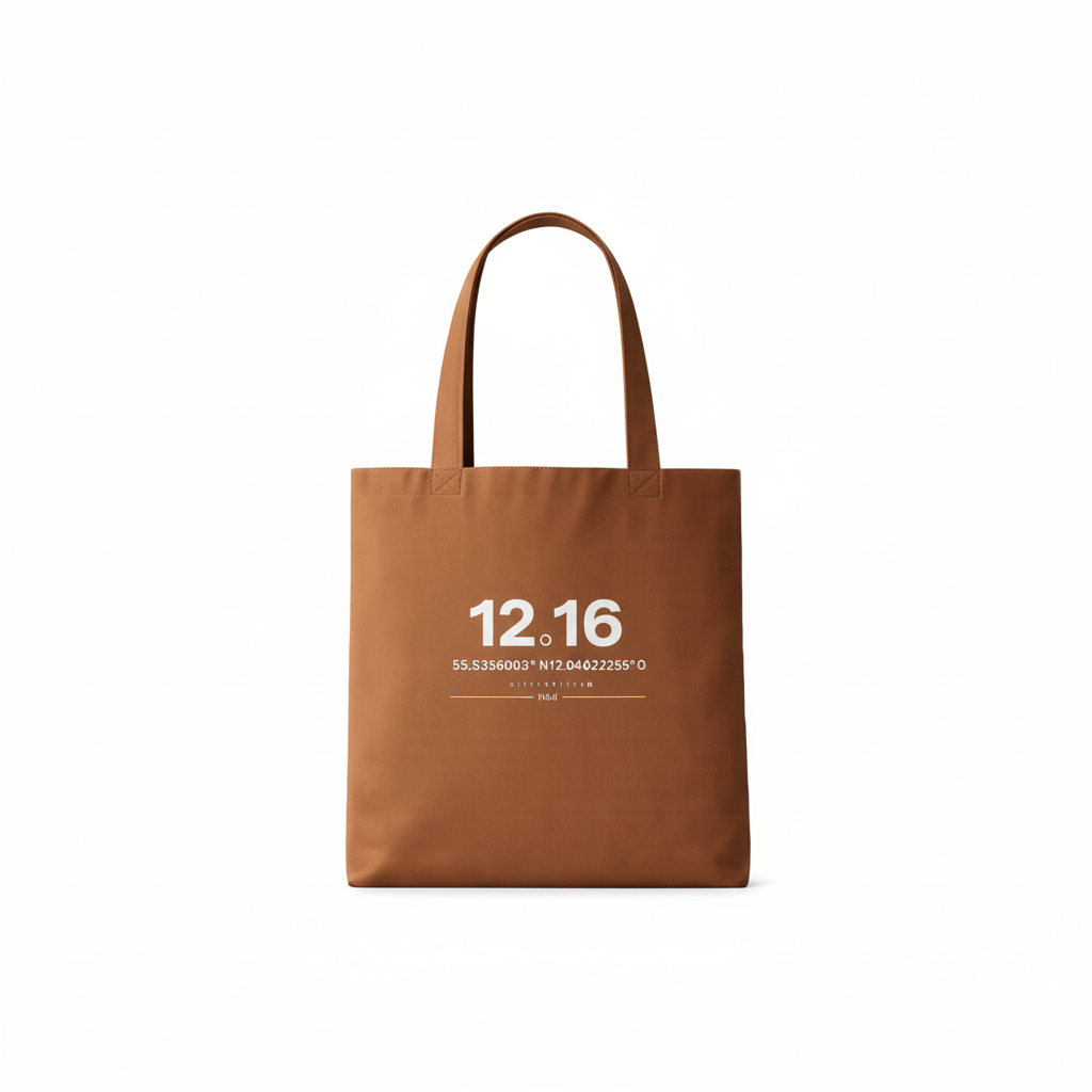 TwelveSixteen Tote Bag - Brun - 1:1