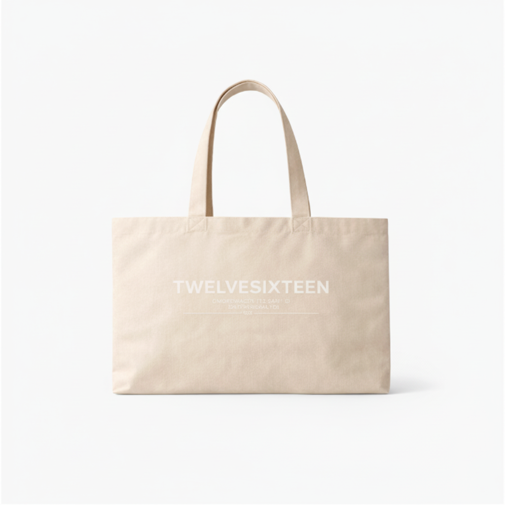 TwelveSixteen Tote Bag - Sand - 1:1