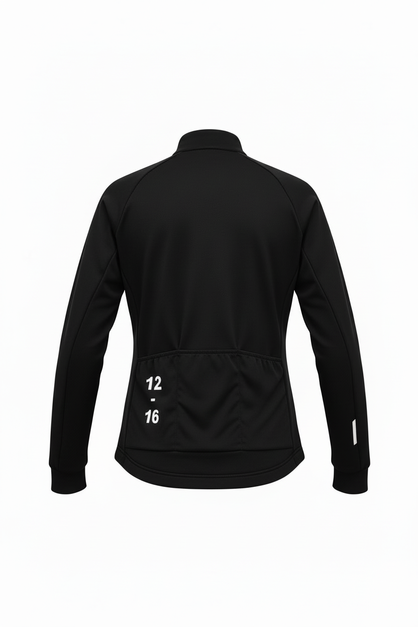 "Women's Sky WinterJacket Black - bagside"